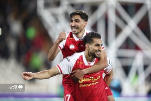 گزارش تصویری از دیدار پرسپولیس و نساجی