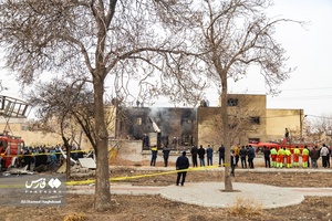 سقوط هواپیمای جنگنده در تبریز