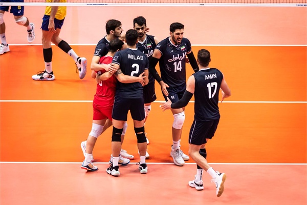 والیبال ایران ، ایران و برزیل 