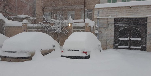برف اردبیل