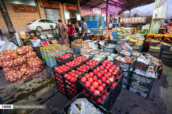 بازار میوه و تره بار میادین