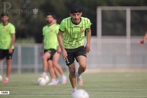 گزارش تصویری از تمرین تیم فوتبال پرسپولیس در کمپ تیم‌های ملی