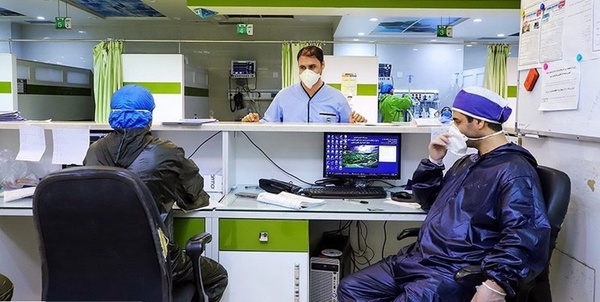 کرونا ایران- سایت انگلیسی