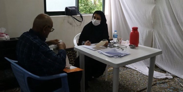 برگزاری اردوی جهادی دانشجویان علوم پزشکی بابل در بندپی شرقی