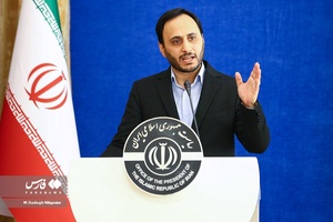 علی بهادری جهرمی سخنگوی دولت در نشست خبری