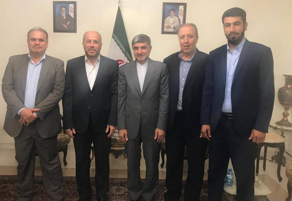 دیدار حماس و سفیر ایران
