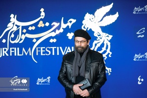 مجید پتکی  بازیگر فیلم «ضد» در دهمین روزاز چهلمین جشنواره فیلم فجر