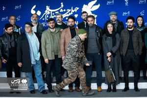   حضور عوامل فیلم «ضد» در دهمین روزاز چهلمین جشنواره فیلم فجر
