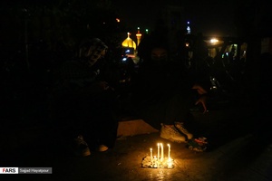 شام غریبان در جوار حرم حضرت معصومه (س)