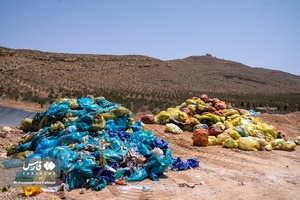  سایت دفن زباله برمشور شيراز