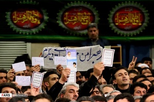 دیدار رهبر معظم  انقلاب با مردم آذربایجان شرقی