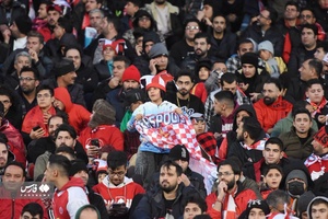 گزارش تصویری از دیدار پرسپولیس و نساجی