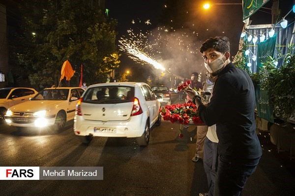 جشن خیابانی عید غدیر در تهران