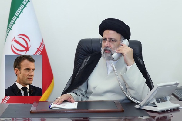 رئیسی- مکرون
