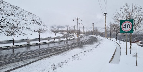 برف - تهران