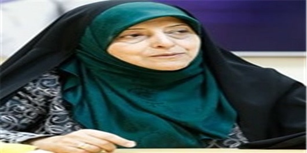 معصومه ابتکار معاون امور زنان و خانواده رئیس‌جمهور