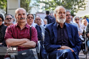 مراسم خاکسپاری فردوس کاویانی