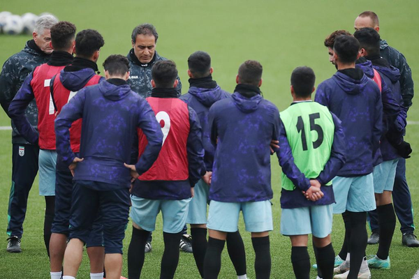 مهدی مهدوی کیا، مهدوی کیا، تمرین تیم امید