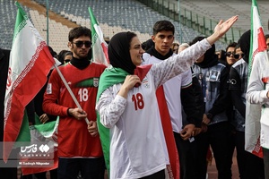 وداع با «ملیکا محمدی» در ورزشگاه آزادی