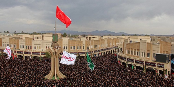 عزاداری تاسوعا در شهرستان بم