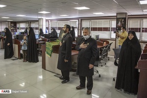 صلوات خاصه حضرت امام رضا(ع) با حضور کاروان «زیر سایه خورشید» در تحریریه خبرگزاری فارس