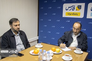 محمد مهدی نژاد نوری معاونت علوم،تحقیقات و فناوری ستاد کل نیروهای مسلح و علیرضا طاهری معاونت آموزش و پژوهش خبرگزاری فارس
