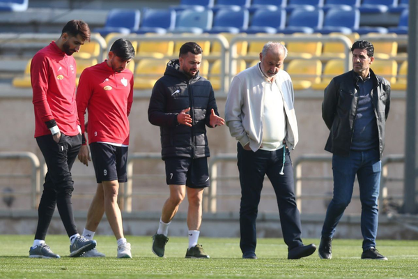 تمرین پرسپولیس رضا درویش