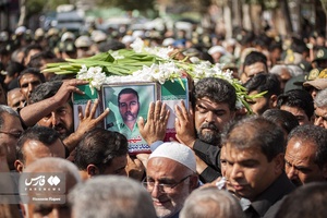 تشییع پیکر شهید «میرشکاری» در کلاله