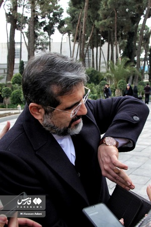 محمد مهدی اسماعیلی وزیر ارشاد در حاشیه جلسه هیأت دولت
