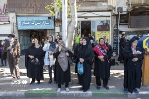 مراسم تشییع شهید مقداد مهقانی در گرگان 