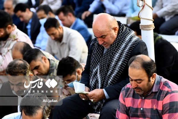 برگزاری دعای ندبه در گلزار شهدای گمنام ایلام