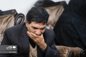 اعلام خبر بازگشت پیکر شهید مدافع حرم مصطفی چگینی به  کشور توسط سردار حسن حسن‌زاده فرمانده سپاه محمد رسول الله تهران بزرگ