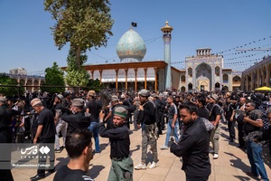 عزارداری قشقایی ها در تاسوعای حسینی(ع)-شیراز