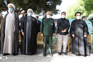 مراسم ترحیم سرلشگر شهید حجازی در اصفهان