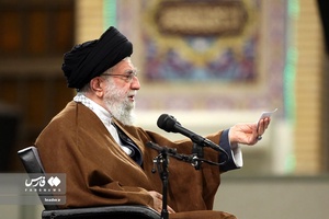 دیدار مداحان اهل‌بیت با رهبر انقلاب