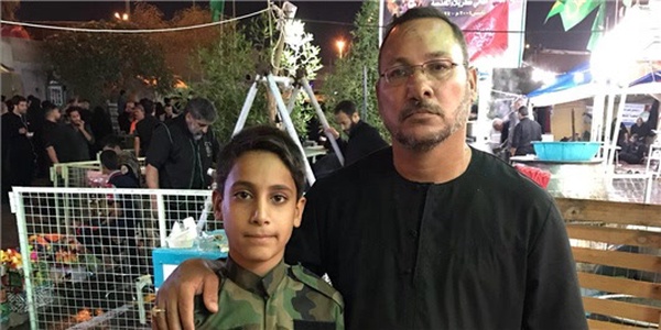 شفا یافتن کودک عراقی