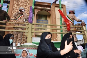 استقبال مردم از باب‌المهدی(عج) در یاسوج