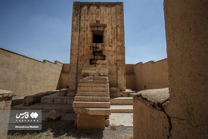 آسیب جدی به «بنای تاریخی نقش رستم»