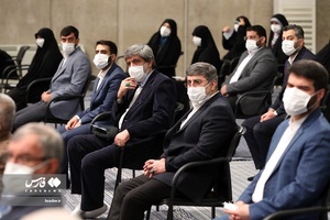 دیدار مداحان اهل‌بیت با رهبر انقلاب