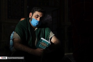 گزارش تصویری| مراسم دعای عرفه حسینی در حرم مطهر رضوی