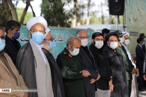 مراسم ترحیم سرلشگر شهید حجازی در اصفهان