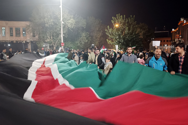 شادی تبریزی‌ها از قیام قدس