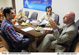 گفت و گوی سید هاشم میرلوحی نویسنده کتاب یوسرائیل و صهیوناکراسی با خبرنگاران خبرگزاری فارس