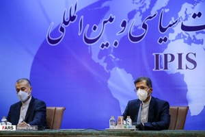 سعید خطیب زاده سخنگوی وزارت امور خارجه در نشست روسای  نمایندگی های سیاسی خارجی مقیم تهران با وزیر امور خارجه