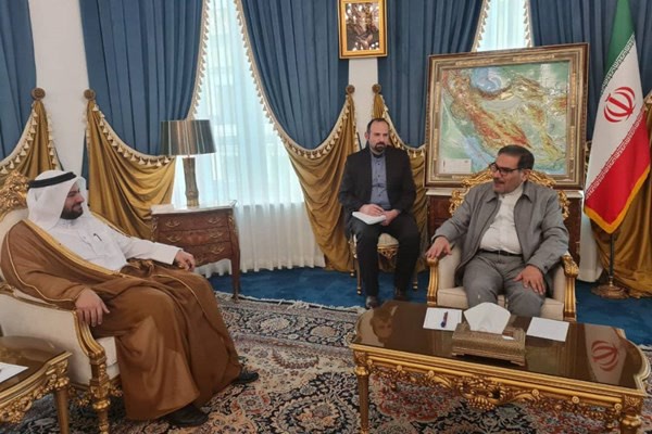 شمخانی و وزیر مشاور در امور خارجی قطر