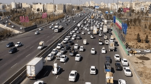 کنترل جاده‌های اربعینی کرمانشاه با پهپاد