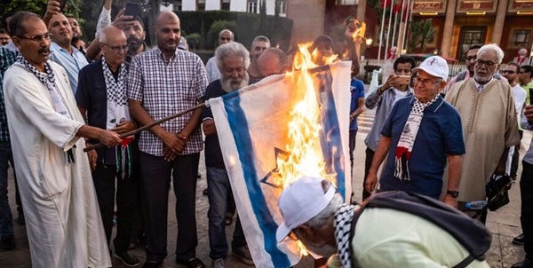 تظاهرات ضد اسرائیلی در مغرب