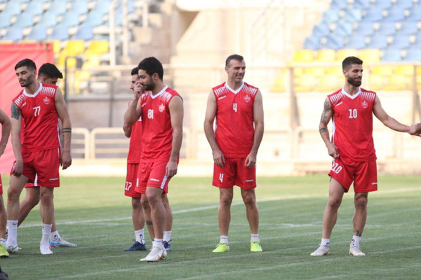 تمرین پرسپولیس 