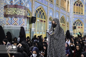 احیای شب 21 ماه رمضان در امامزاده محمد هلال بن علی(ع)