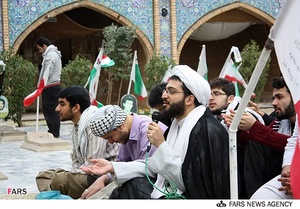 حسین عالمی مبلغ نهاد رهبری در دانشگاه امیرکبیر